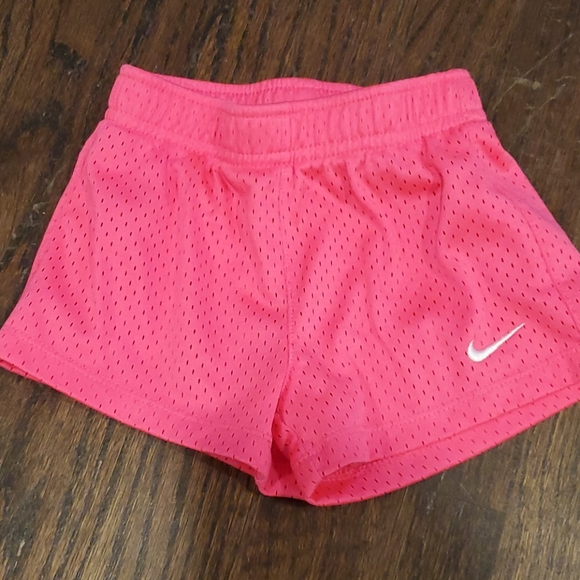 Nike Other - Pink mesh Nike shorts 3t